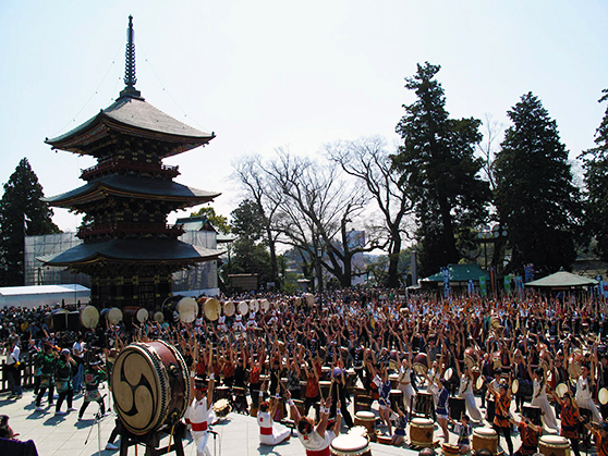 成田山参道と祭り