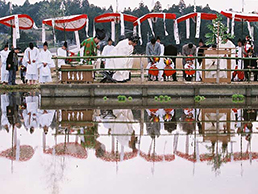 御田植祭田植式・耕田式