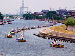 佐原のふな釣り大会