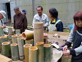 芝山町かぐや姫とのワークショップ